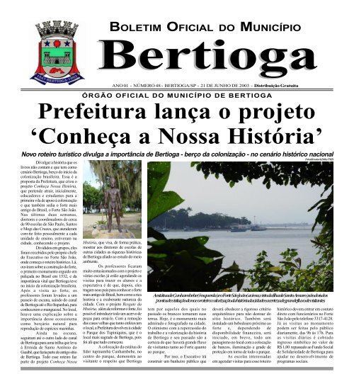 48 - Prefeitura do Município de BERTIOGA.