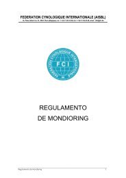 Programme des Concours de Mondioring (FCI) - Clube Português ...