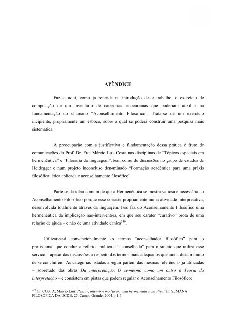 subjetividade em paul ricoeur.pdf - FILOSOFIANET