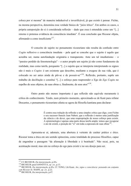 subjetividade em paul ricoeur.pdf - FILOSOFIANET