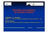 EROSÕES EM MARGENS DE RESERVATÓRIOS