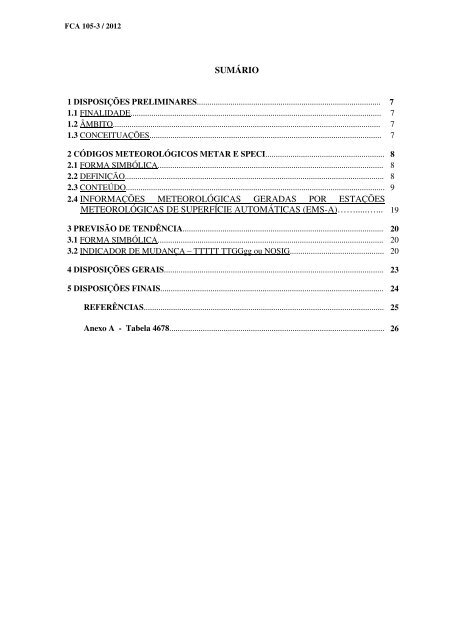 FCA 105-3 - Redemet