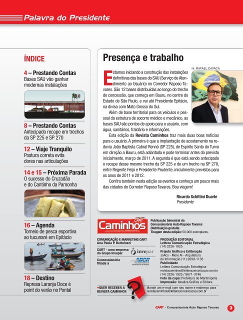 Revista Caminhos - Ano 1 - nº 5 - CART