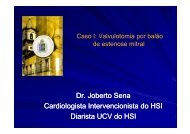 Dr. Joberto Sena Dr. Joberto Sena Cardiologista ... - SBHCI