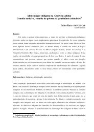 Alimentação indígena na América Latina: Comida invisível ... - ABA