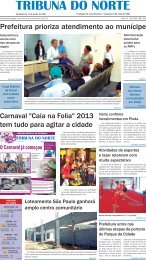 primeira edição sexta-feira 8de fevereiro de 2013 - Tribuna do Norte