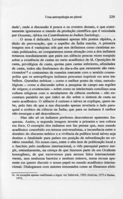 zonte habitual dos antropólogos bra - Mariza Peirano