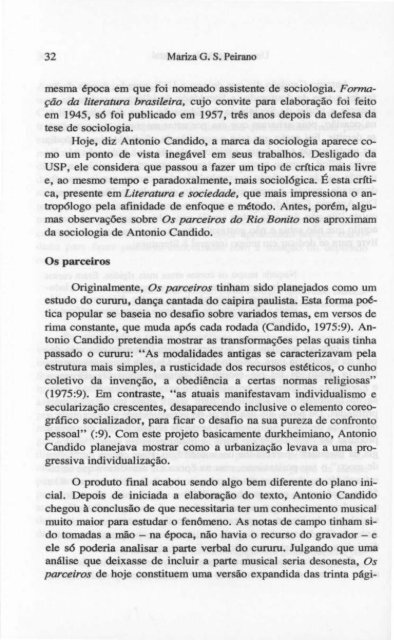 zonte habitual dos antropólogos bra - Mariza Peirano