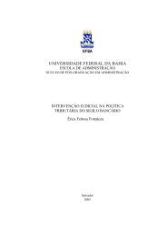 Dissertação - Escola de Administração - Universidade Federal da