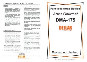 Manual de Instruções - dellar