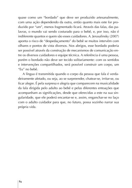 entre o singular eo coletivo o AColHIMENto DE - Instituto Fazendo ...