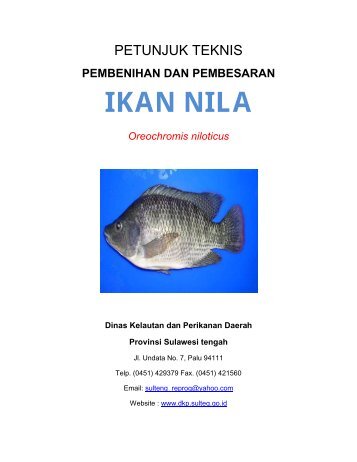 Pembenihan dan Pembesaran Ikan Nila (Oreochromis ... - Smecda