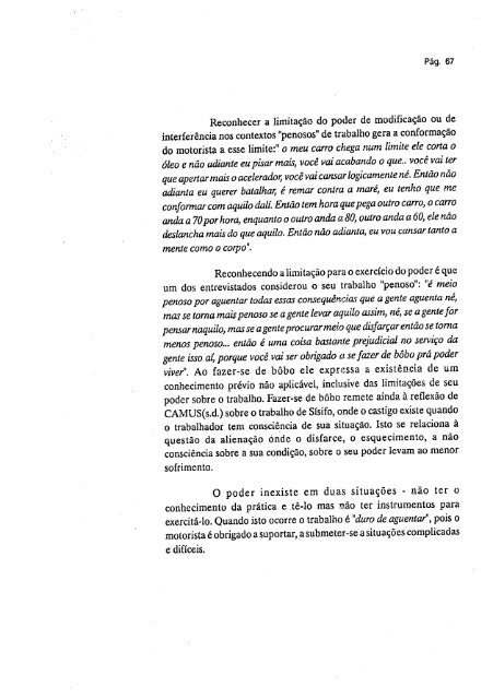 abordagem psicossocial do trabalho penoso: estudo ... - Fundacentro