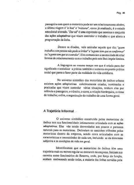 abordagem psicossocial do trabalho penoso: estudo ... - Fundacentro