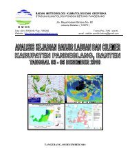 BADAN METEOROLOGI KLIMATOLOGI DAN GEOFISIKA STASIUN ...