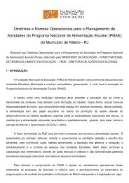 Diretrizes e Normas Operacionais para o Planejamento de