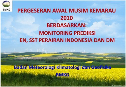 Pergeseran Awal Musim Kemarau 2010.pdf - BMKG