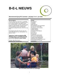 BEL Nieuws 09-3 - Bewonersvereniging EVA-Lanxmeer