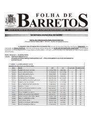 Edição 616 - 30 de Janeiro de 2012 - Prefeitura de Barretos