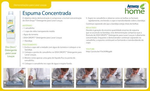 Espuma Concentrada - Amway