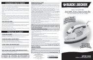 3173 12 ATUALIZACAO_Manual ferro X600 - Black & Decker