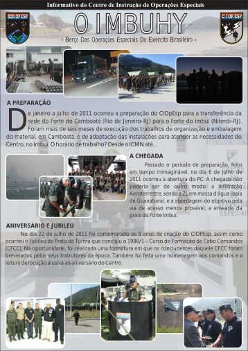 Jornal o imbuhy.cdr - Centro de Instrução de Operações Especiais