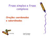 (Microsoft PowerPoint - Frase simples e frase complexa.ppt [S\363 ...