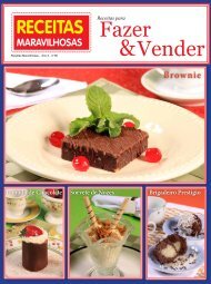 RECEITAS Fazer Vender MARAVILHOSAS - Alispec