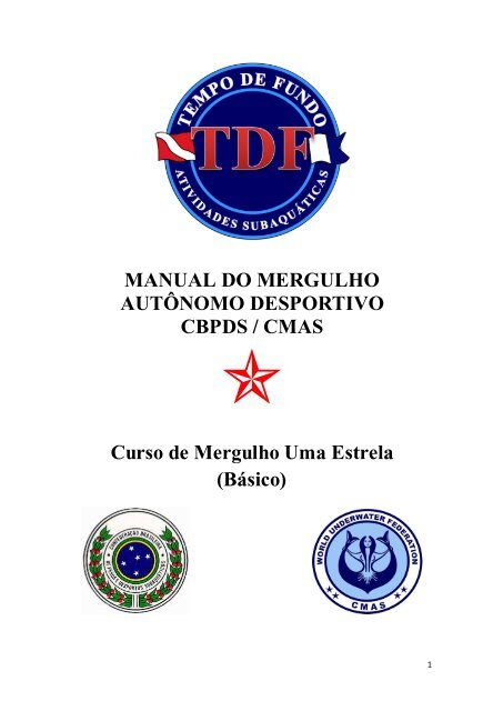 MANUAL DO MERGULHO AUTÔNOMO ... - Tempo de Fundo