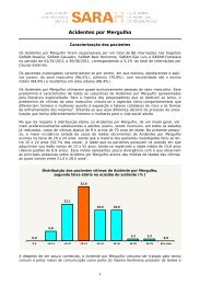 Acidentes por Mergulho - Associação das Pioneiras Sociais