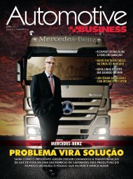 PROBLEMA VIRA SOLUÇãO - Automotive Business