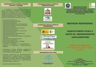 folder sobre o curso de mestrado - IFPA