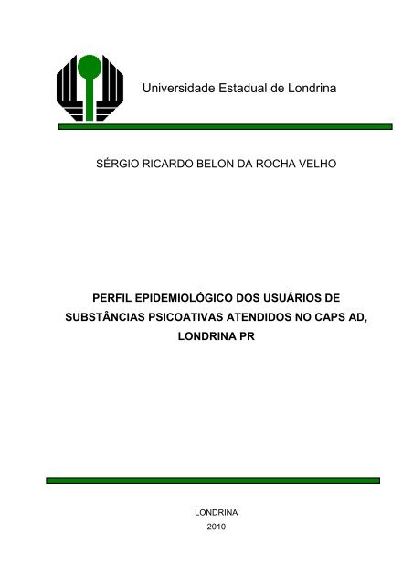 DISSERTAÇÃO DE MESTRADO - Universidade Estadual de Londrina