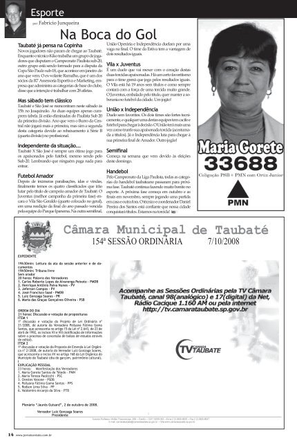 JC 384.indd - Jornal Contato