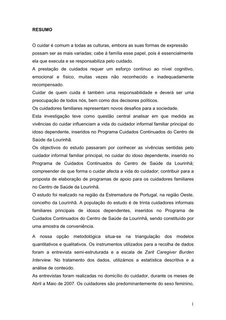 Dina Isabel Francisco Alberto Santos Dissertação de Mestrado em ...