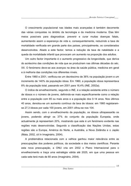 Dina Isabel Francisco Alberto Santos Dissertação de Mestrado em ...