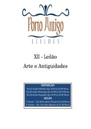 XII - Leilão Arte e Antiguidades - Leiloeira Porto Antigo