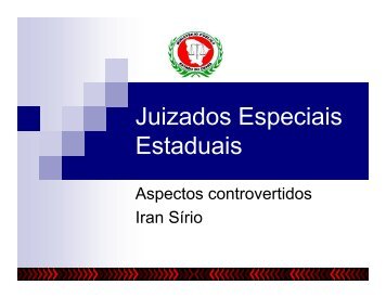 Juizados Especiais Estaduais - Ministério Público do Estado do ...
