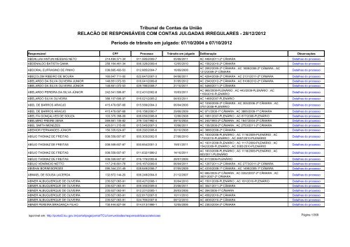 TRIBUNAL 23-11-2004