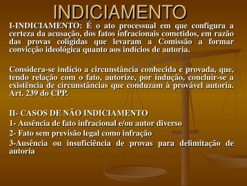 INDICIAMENTO