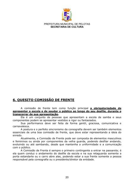 Manual do Julgador - Prefeitura Municipal de Pelotas