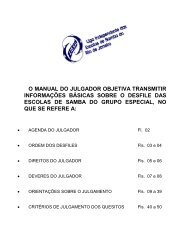 O MANUAL DO JULGADOR OBJETIVA TRANSMITIR ... - Liesa