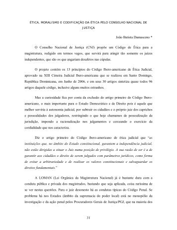 instituições que, no âmbito do Estado constitucional - Revista de ...