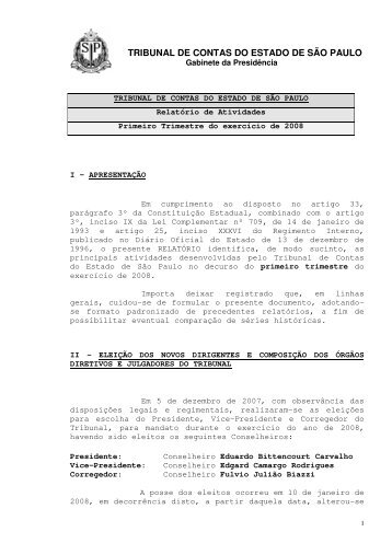 rel1t08.pdf (733.49 KB) - Tribunal de Contas do Estado de São Paulo