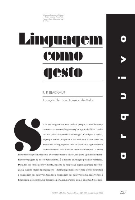 PDF) A tradução como espelho - gestos, línguas e sentidos