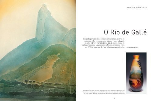 O Rio de Gallé (Revista Wish Report) - Instituto Art Deco Brasil