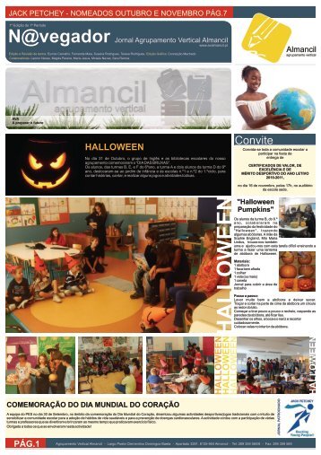 HALLOWEEN - Agrupamento Vertical Almancil