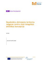 Daudzstāvu dzīvojamo teritoriju Jelgavas centra zonā ... - URB.Energy