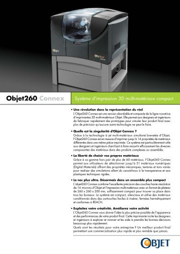 Objet260 Connex - Zedax SA