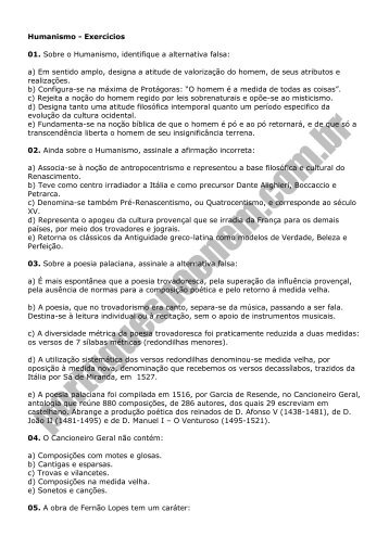 Humanismo pdf